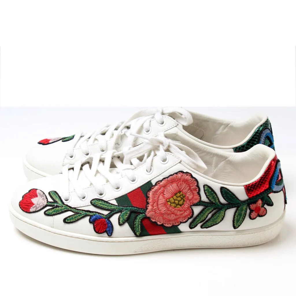 Ace Web Floral Sneakers Size 40