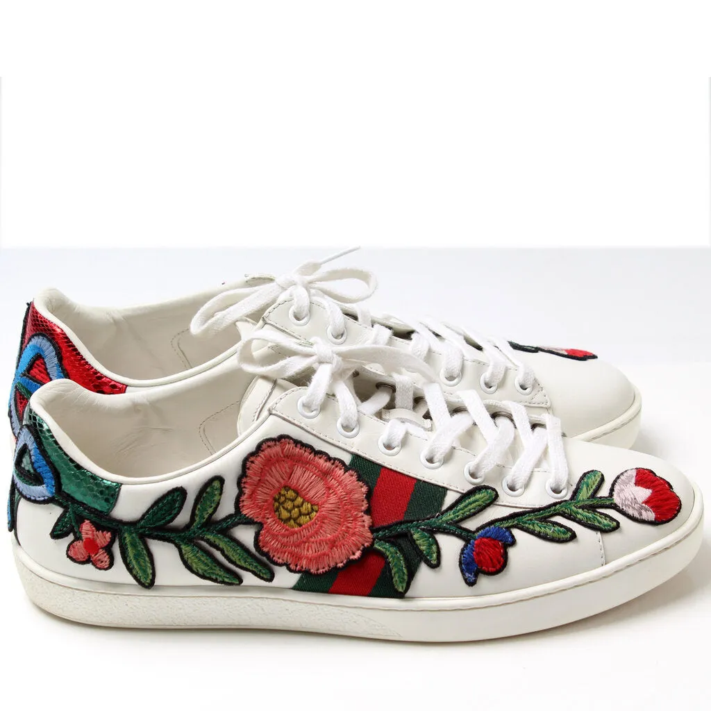 Ace Web Floral Sneakers Size 40