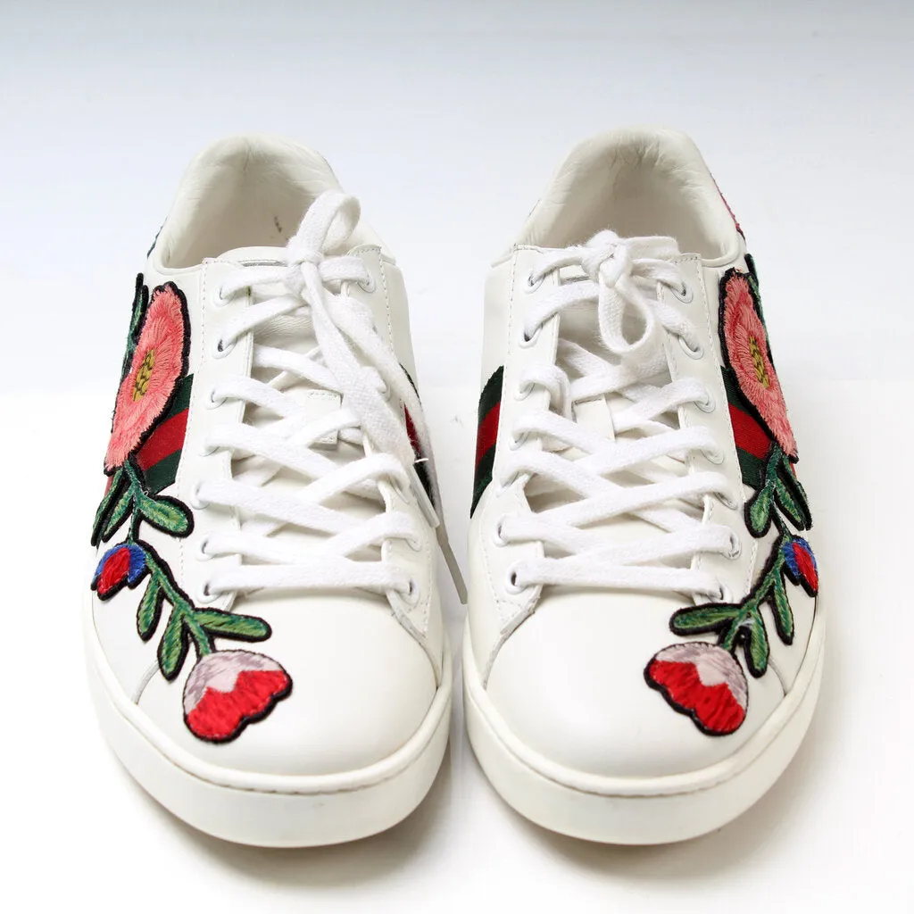 Ace Web Floral Sneakers Size 40