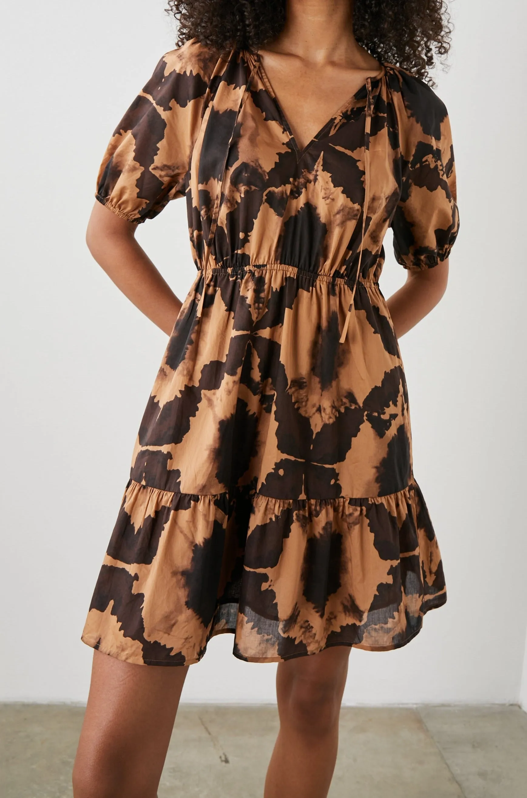 AMABELLA DRESS - TIGERS EYE