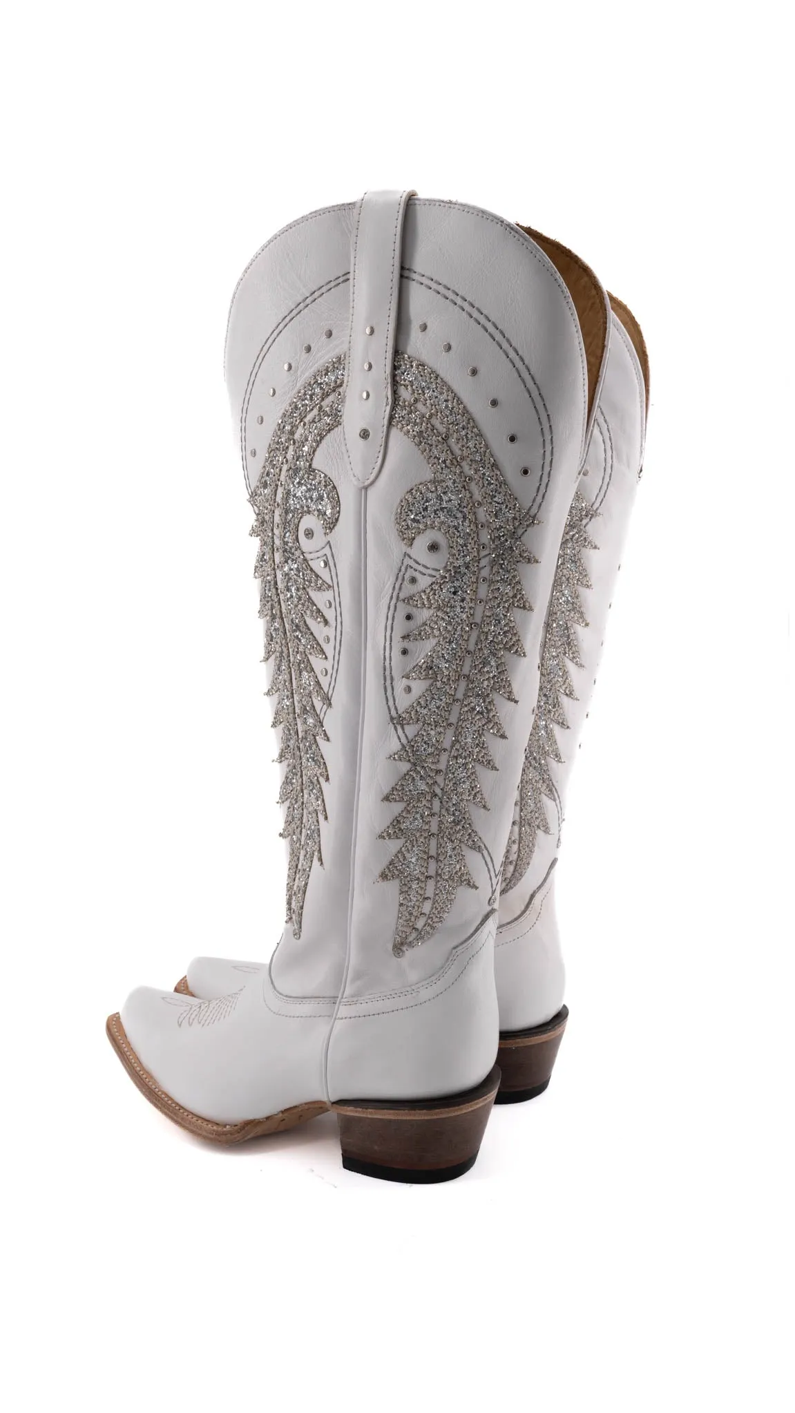 Amanda V2 Tall Wide Calf Friendly Snip Toe Cowgirl Boot
