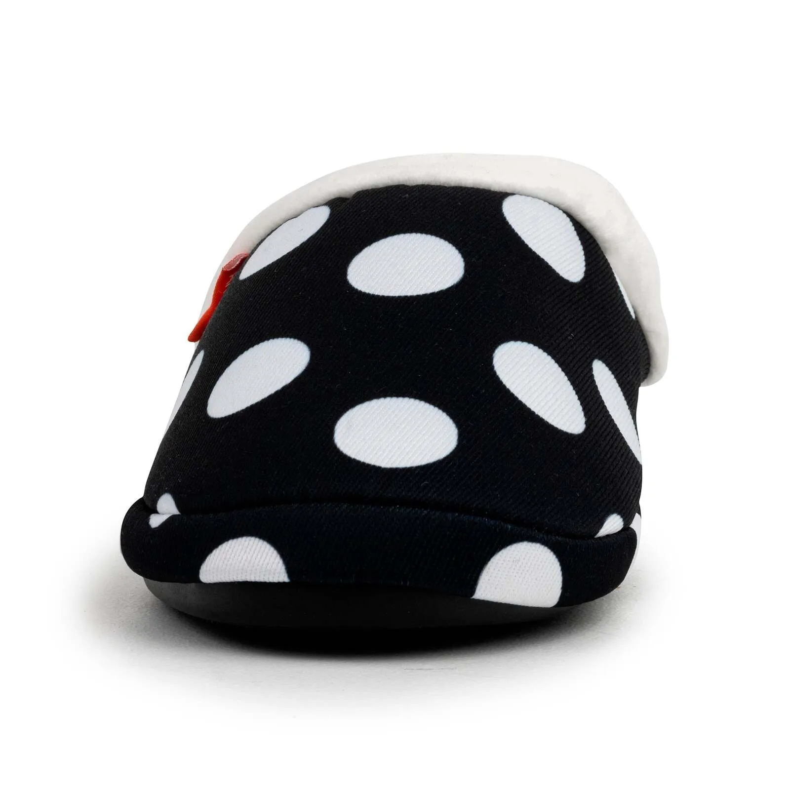 ARCHLINE Orthotic Slippers Slip On Arch Scuffs Pain Relief Moccasins - Polka Dots - EU 35