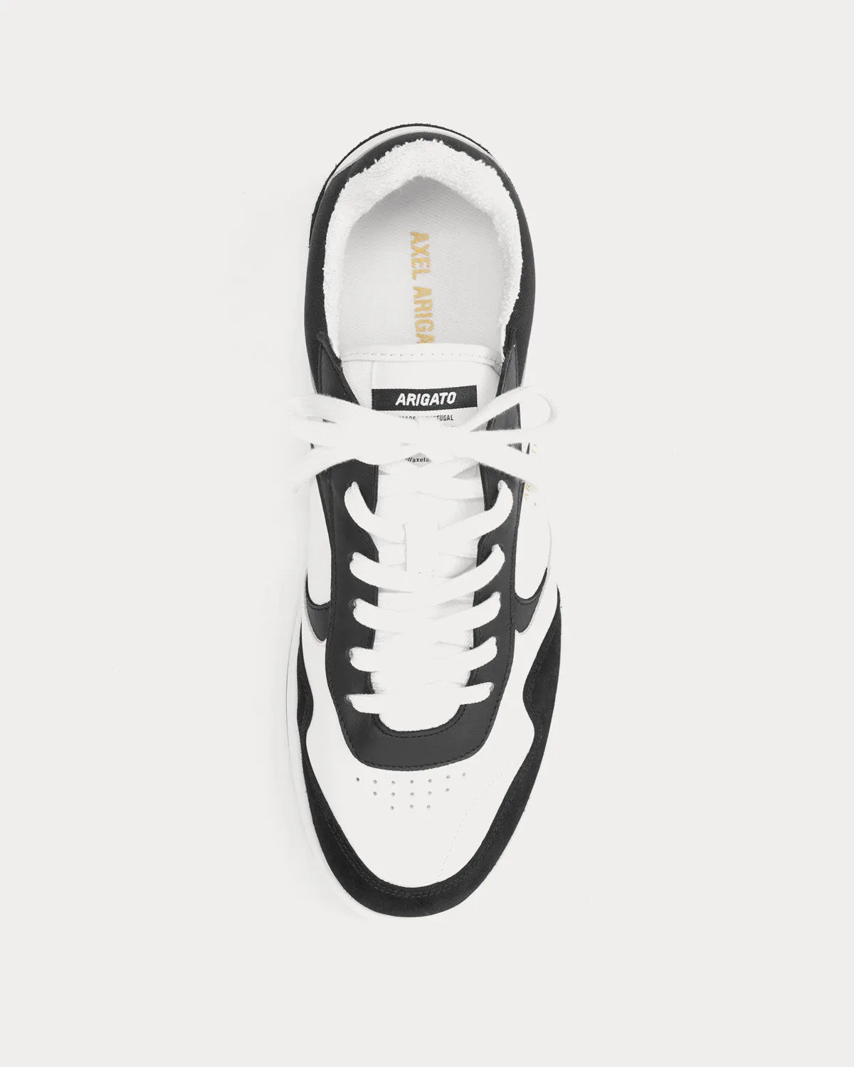 Arlo White / Black Low Top Sneakers