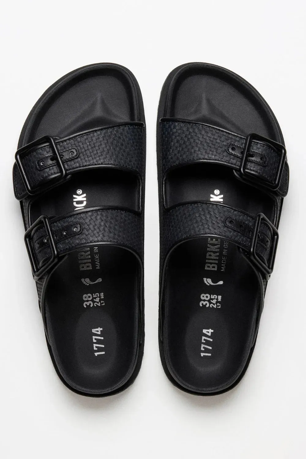 Birkenstock 1774 Arizona Raffia in Black