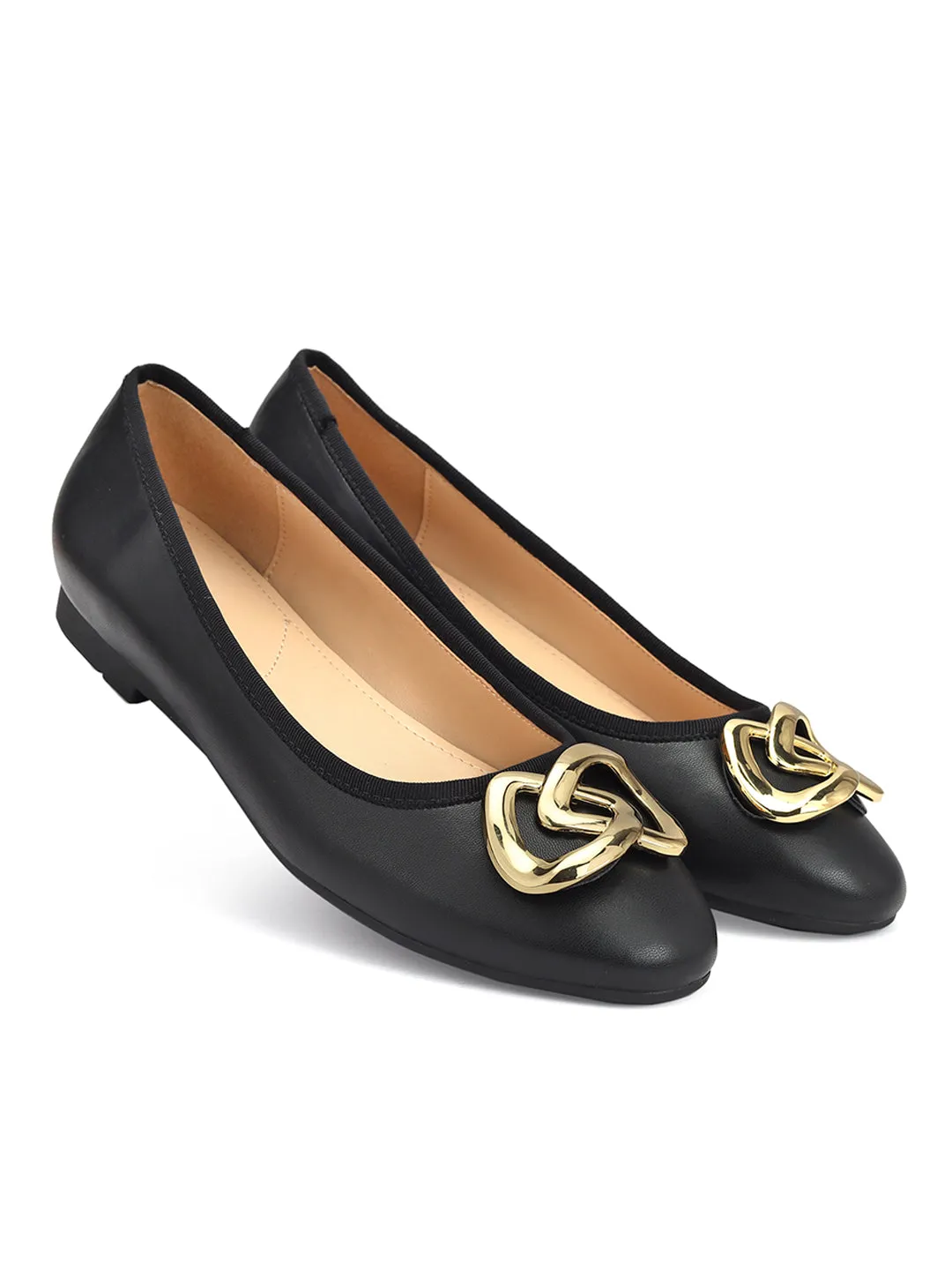 Black Ballerina Flats