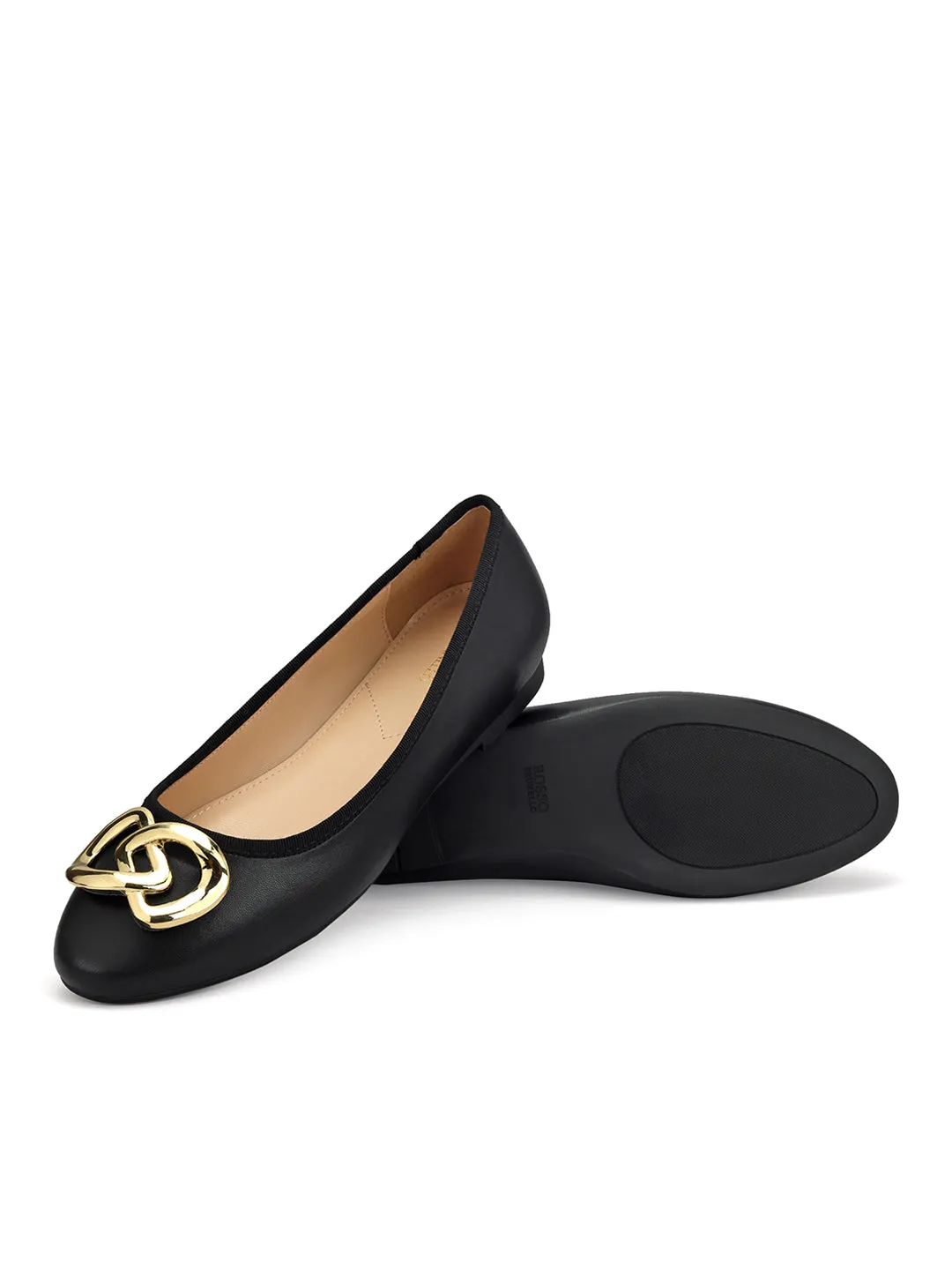 Black Ballerina Flats