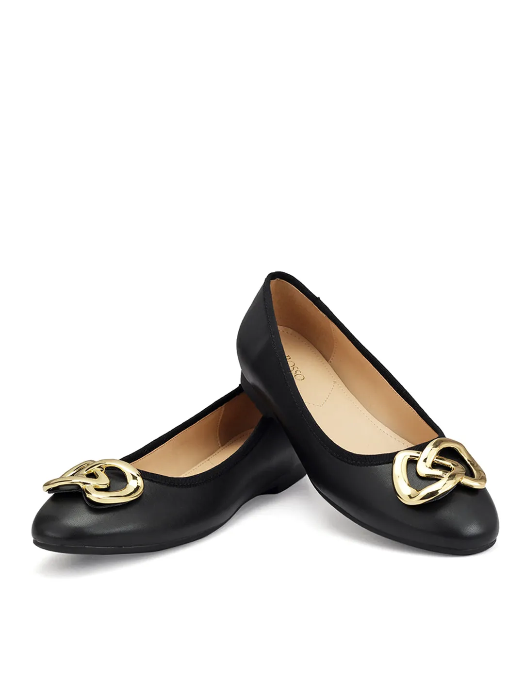 Black Ballerina Flats