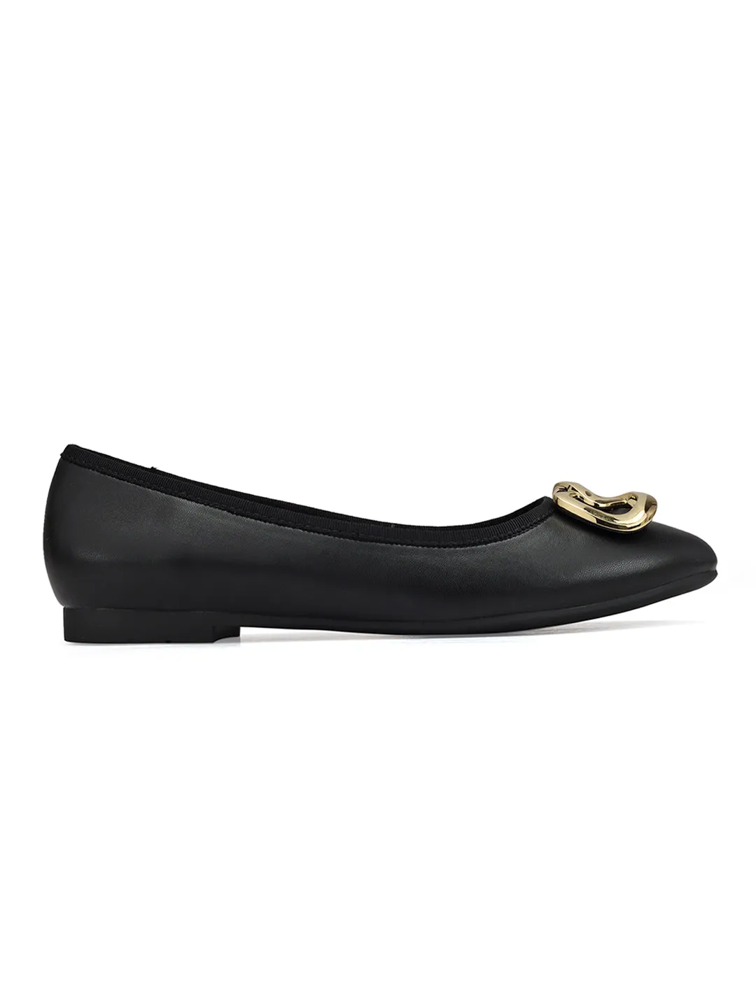 Black Ballerina Flats