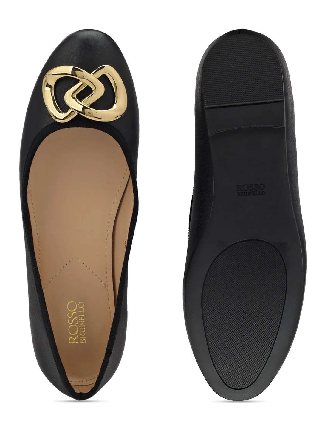 Black Ballerina Flats
