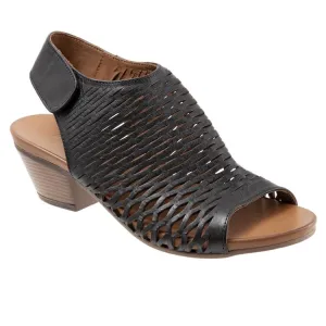 Bueno Women's Lacey Sling-Back Sandals Black