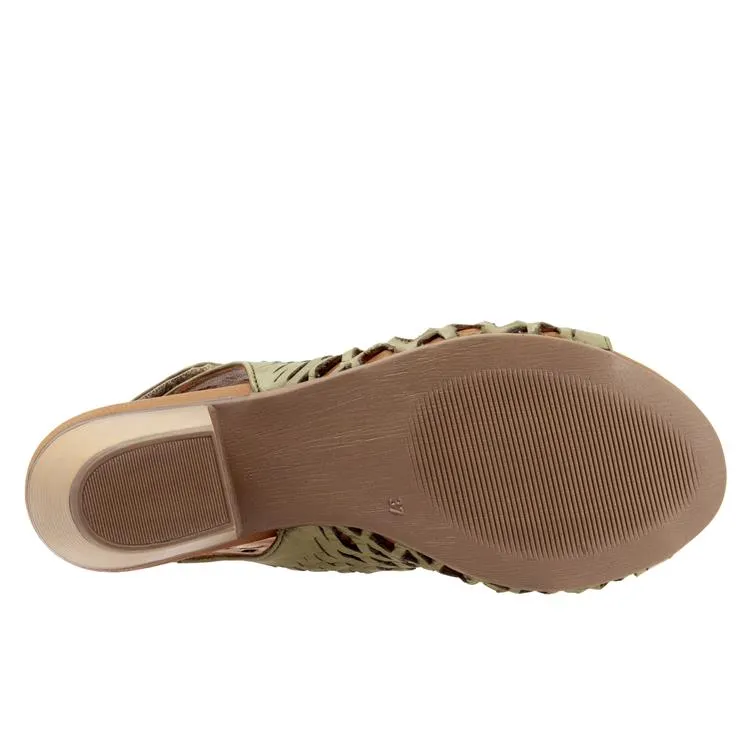 Bueno Women's Lacey Sling-Back Sandals Sage