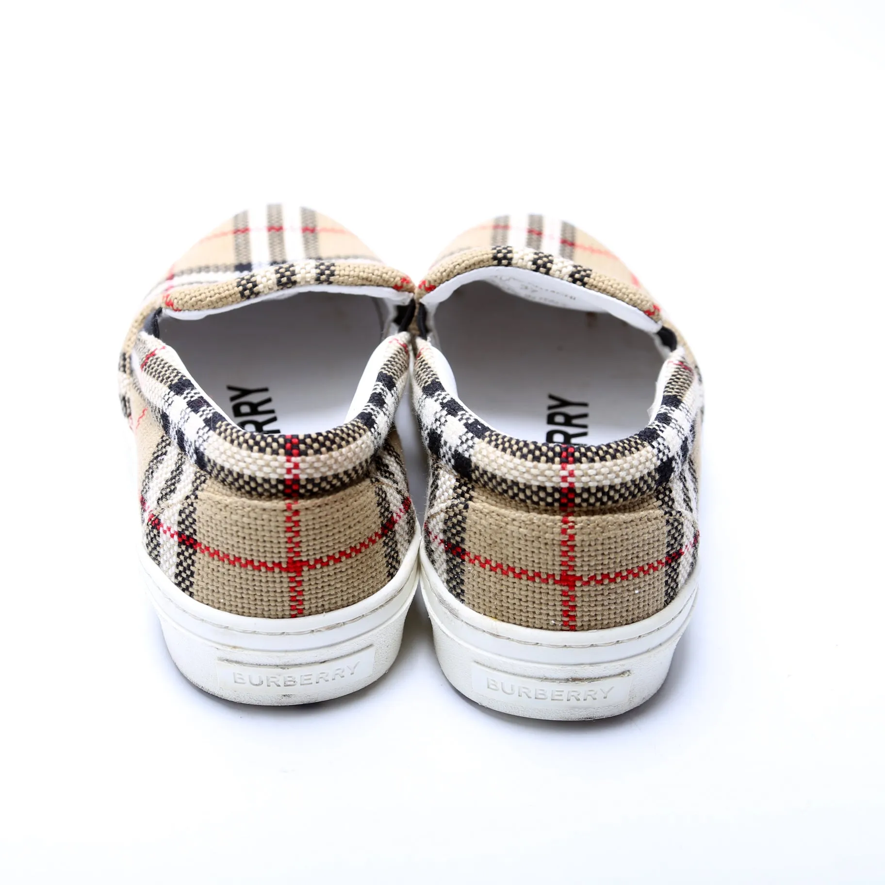 Check Slip On Sneakers Size 37