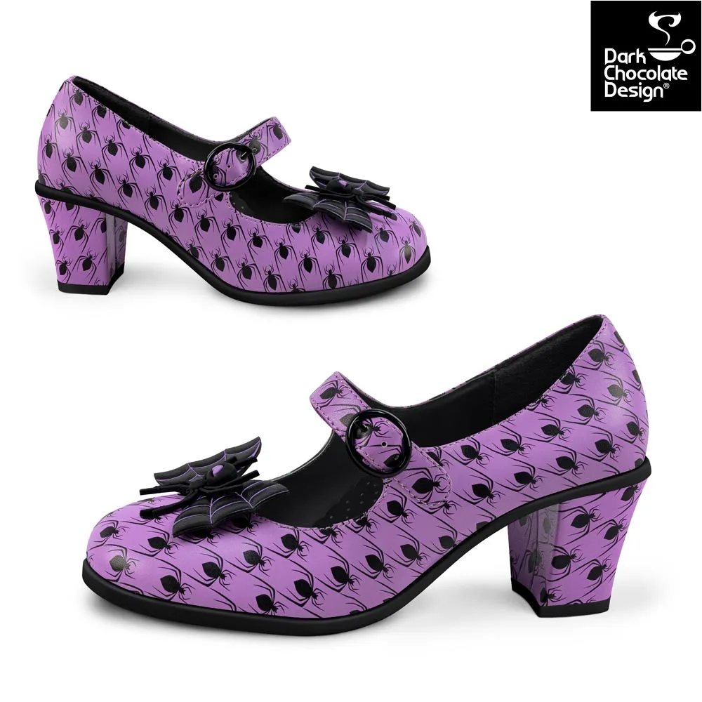 Chocolaticas® SPIDER TOOTH Mary Jane Pump