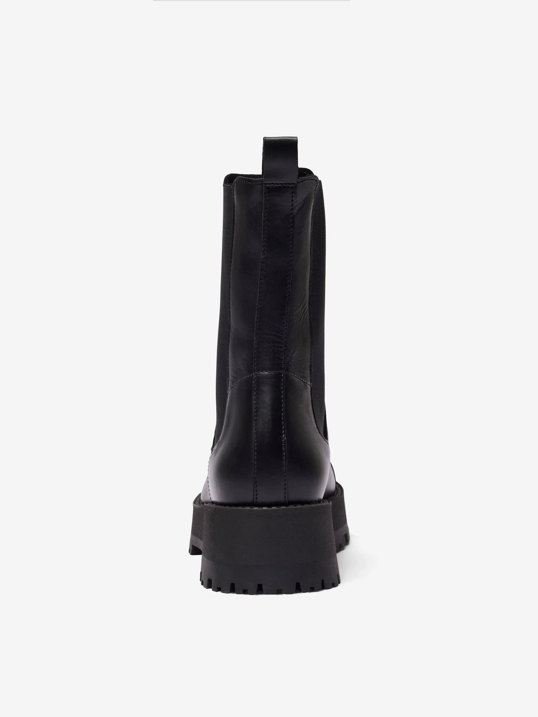 Cora Toe Cap Boots - Black