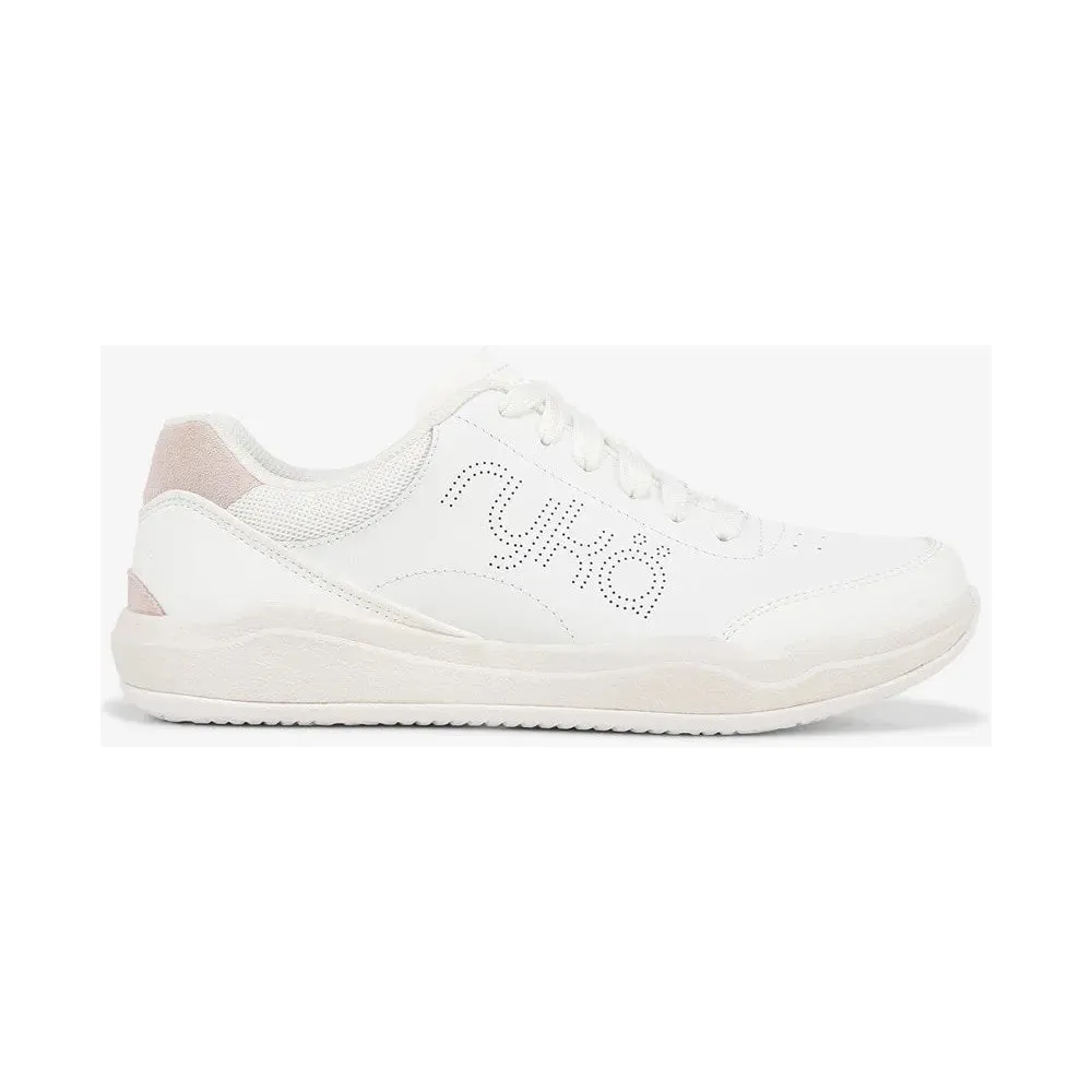 Courtside Lace Up Sneaker - White
