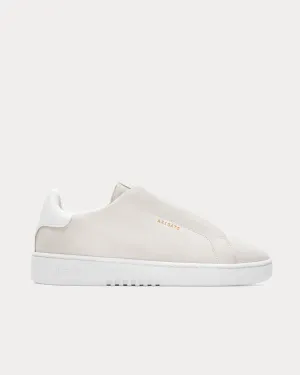 Dice Laceless Off White / White Slip On Sneakers