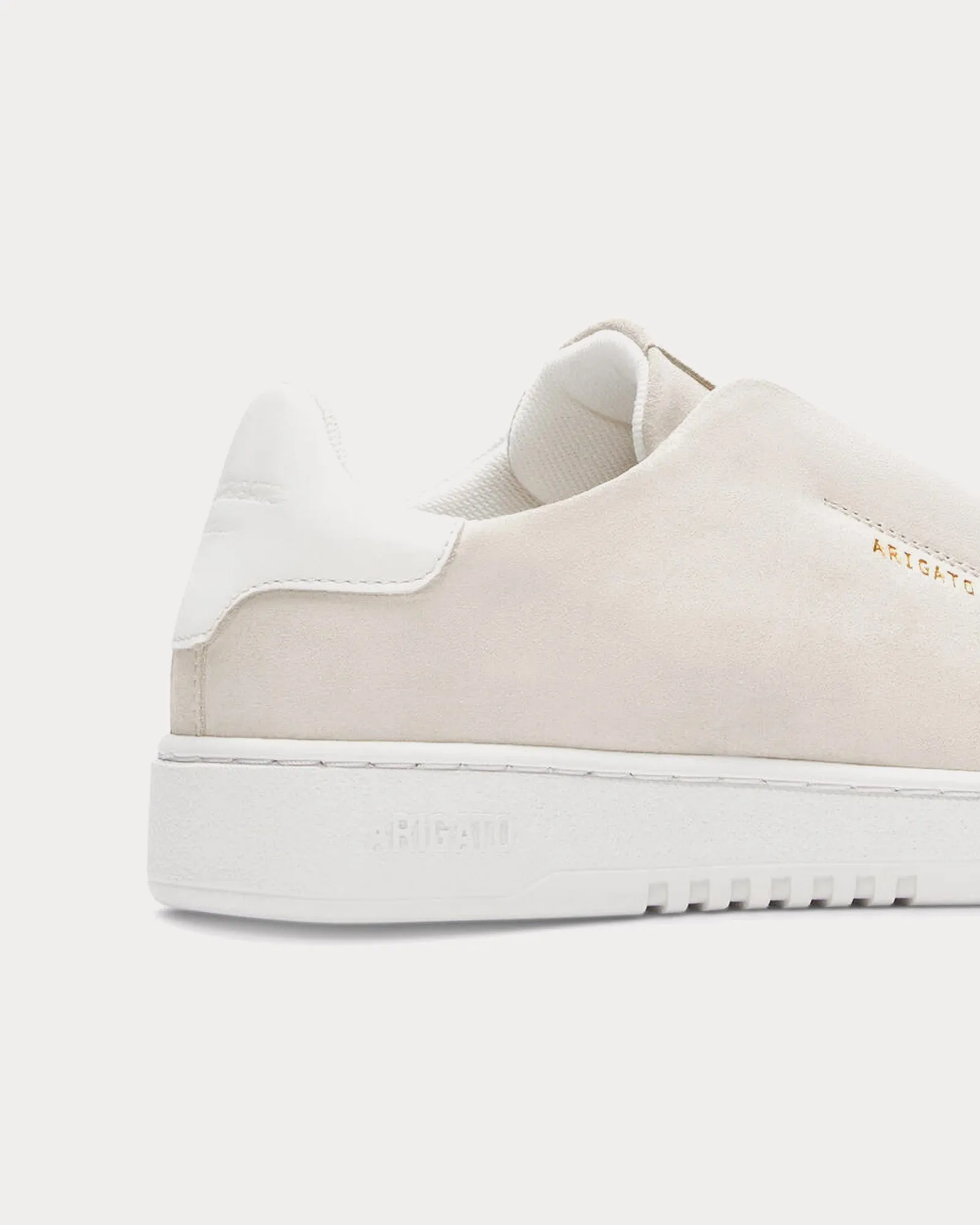 Dice Laceless Off White / White Slip On Sneakers