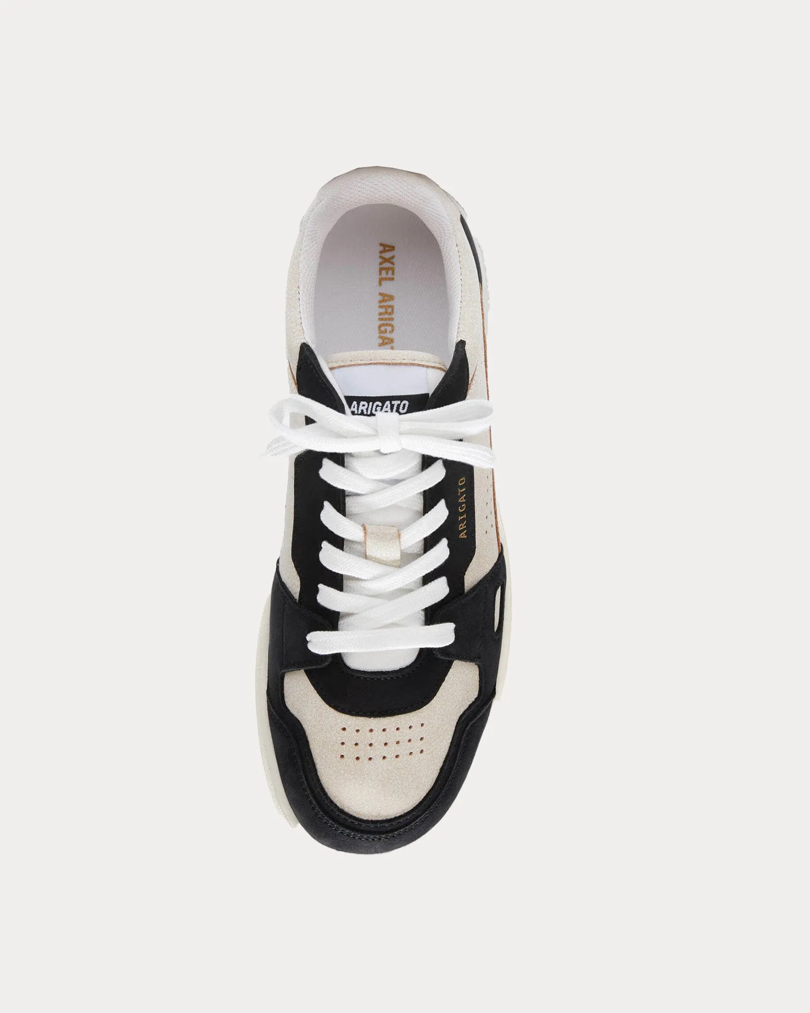 Dice Lo Beige / Black Low Top Sneakers