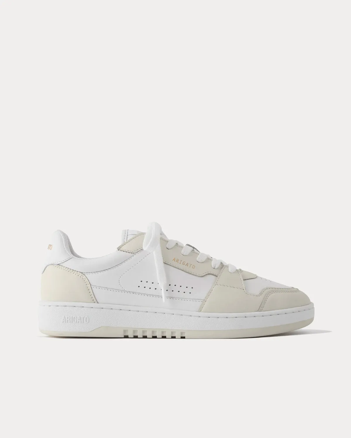 Dice Lo White / Beige Low Top Sneakers