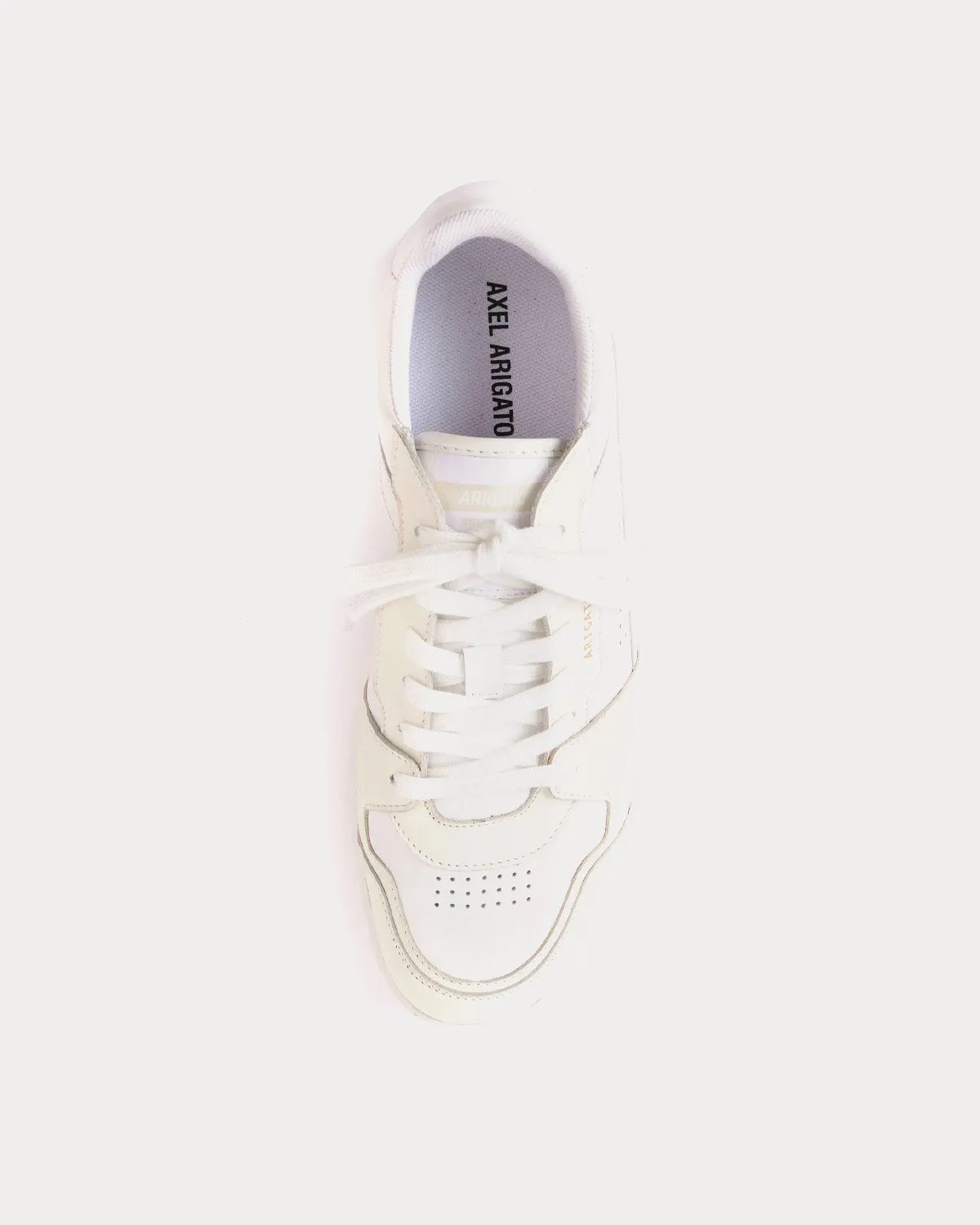Dice Lo White / Beige Low Top Sneakers