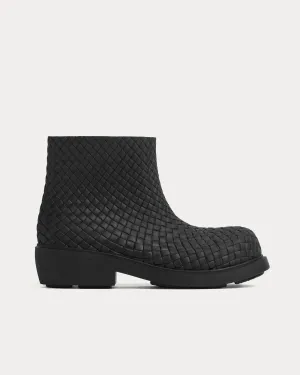 Fireman Ankle Black Boots