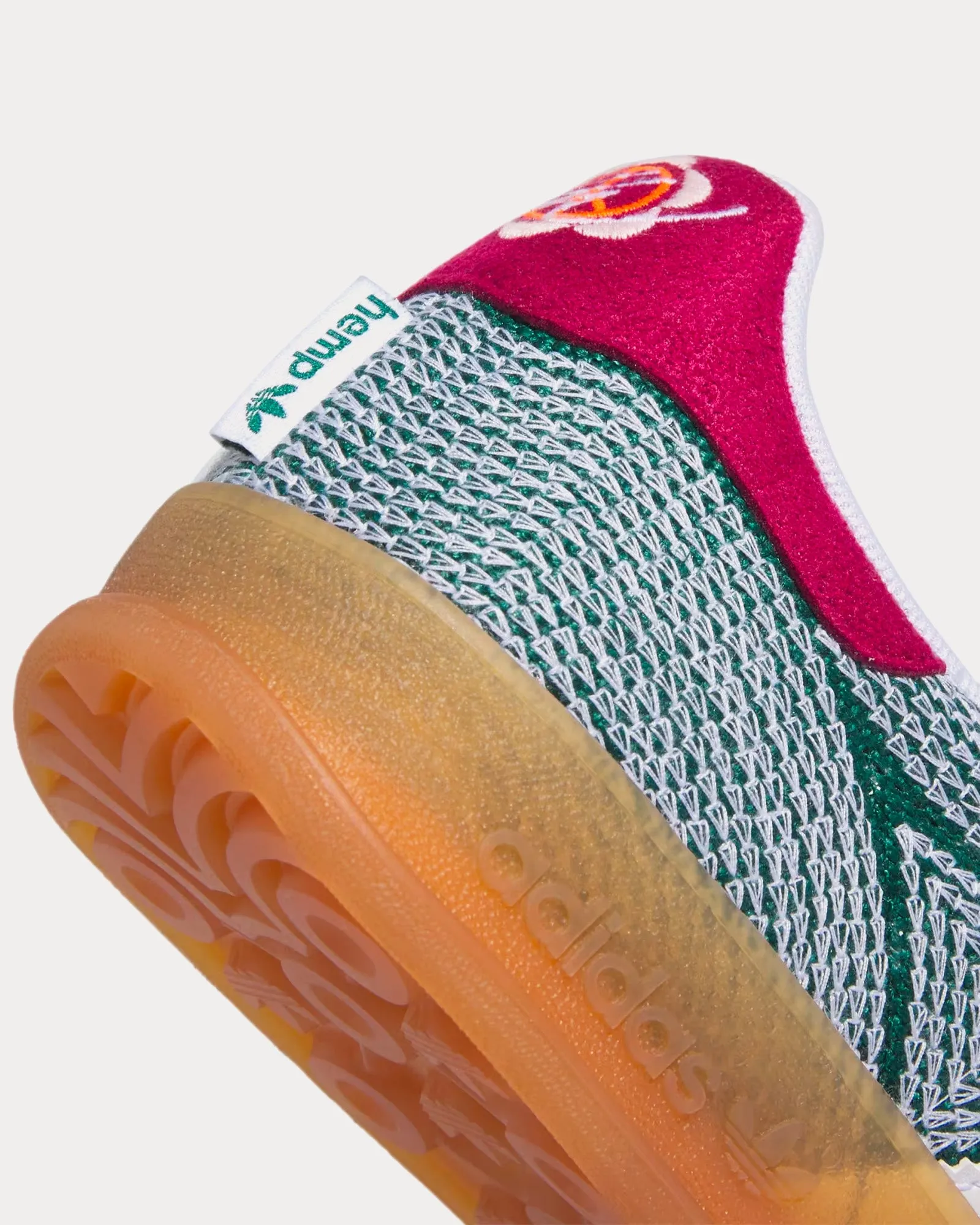 Gazelle Indoor Collegiate Green / Cloud White / Gum Low Top Sneakers