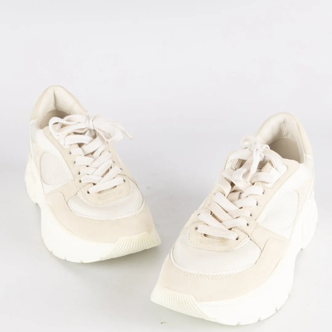 Jimmy Choo White Raine Chunky Sneaker