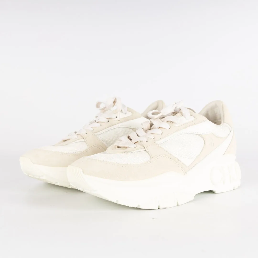 Jimmy Choo White Raine Chunky Sneaker