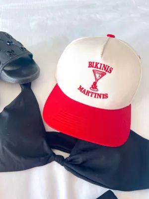 KENZKUSTOMZ - Bikinis & Martinis Vintage Trucker Hat