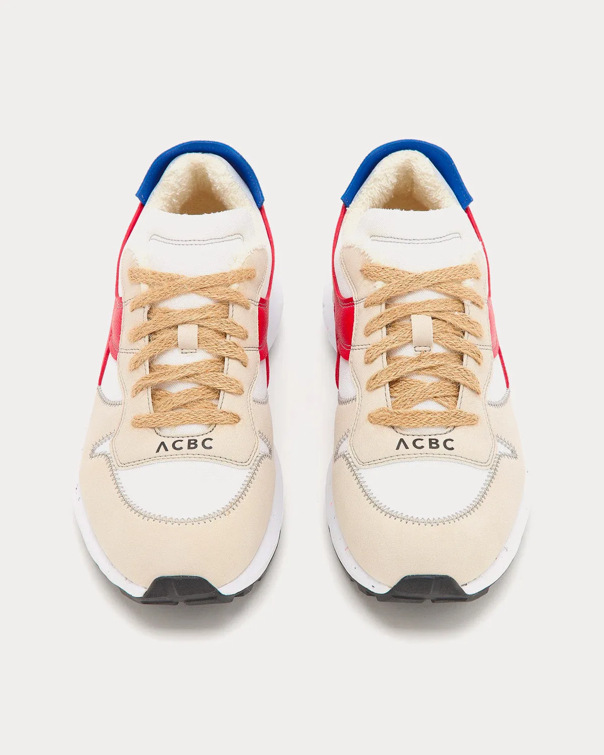 Kmaro 42 White / Pompeian Red / Blue Nights Low Top Sneakers