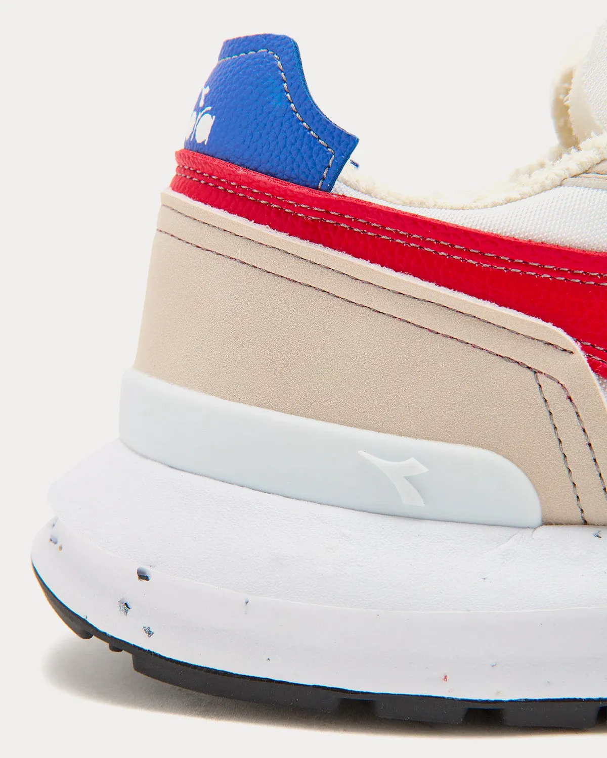 Kmaro 42 White / Pompeian Red / Blue Nights Low Top Sneakers
