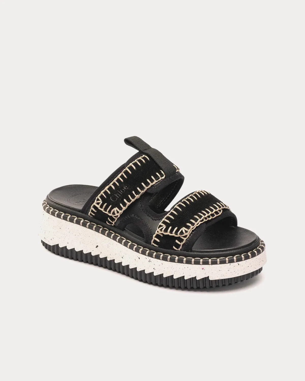 Lilli Sporty Black Mules