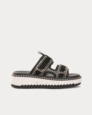 Lilli Sporty Black Mules