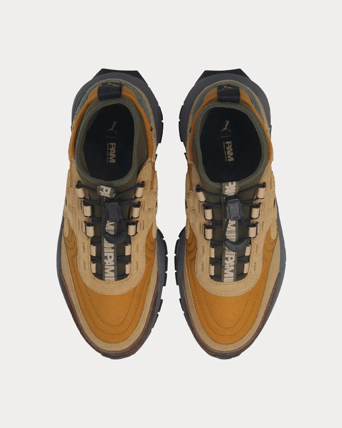 Nano Puma Black Low Top Sneakers