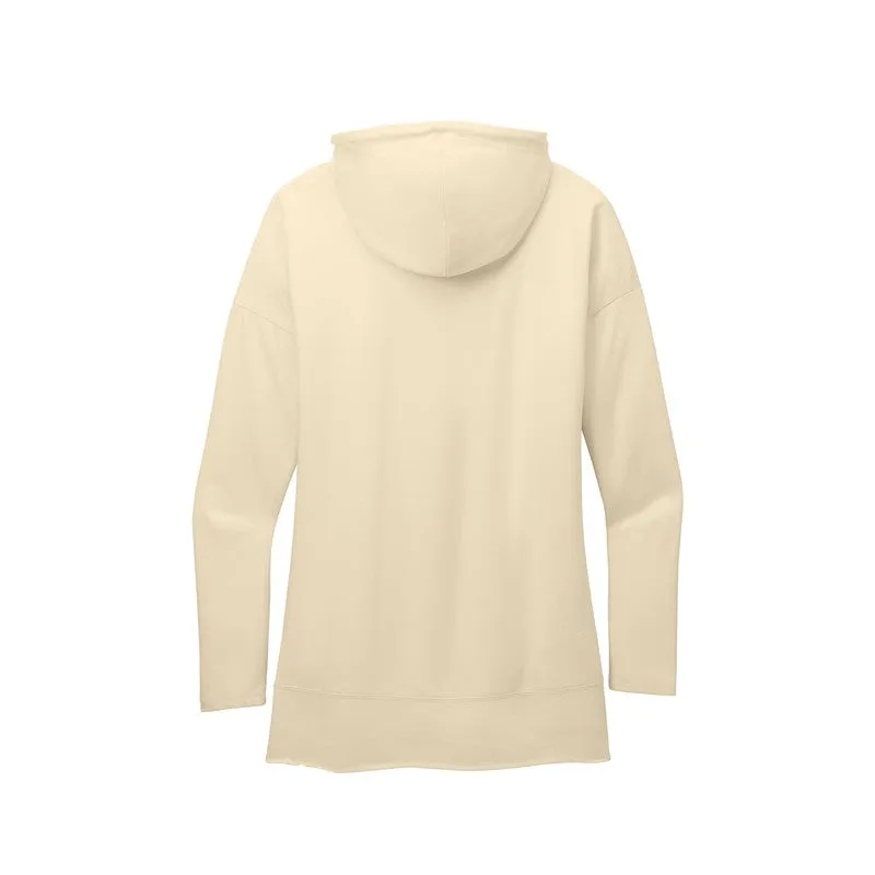 NEW SEI District  Womens Featherweight French Terry  Hoodie - Gardenia
