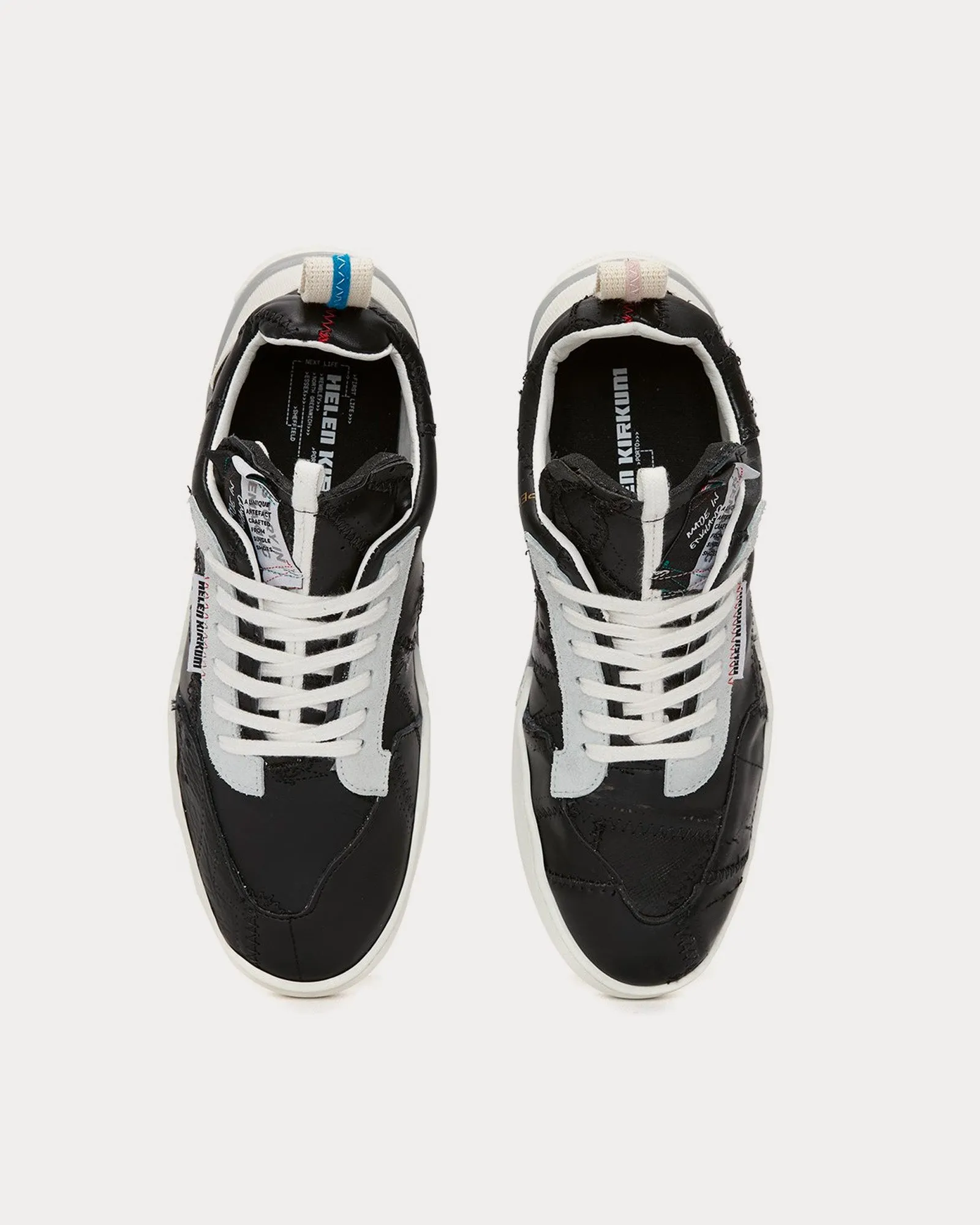 Palimpsest 002 Faded Black Low Top Sneakers