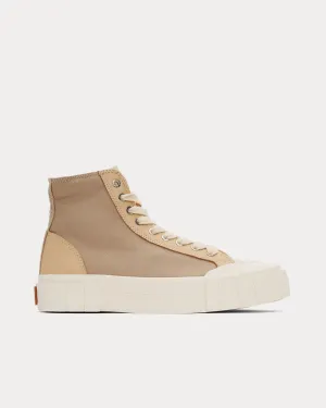 Palm Vegea Beige High Top Sneakers