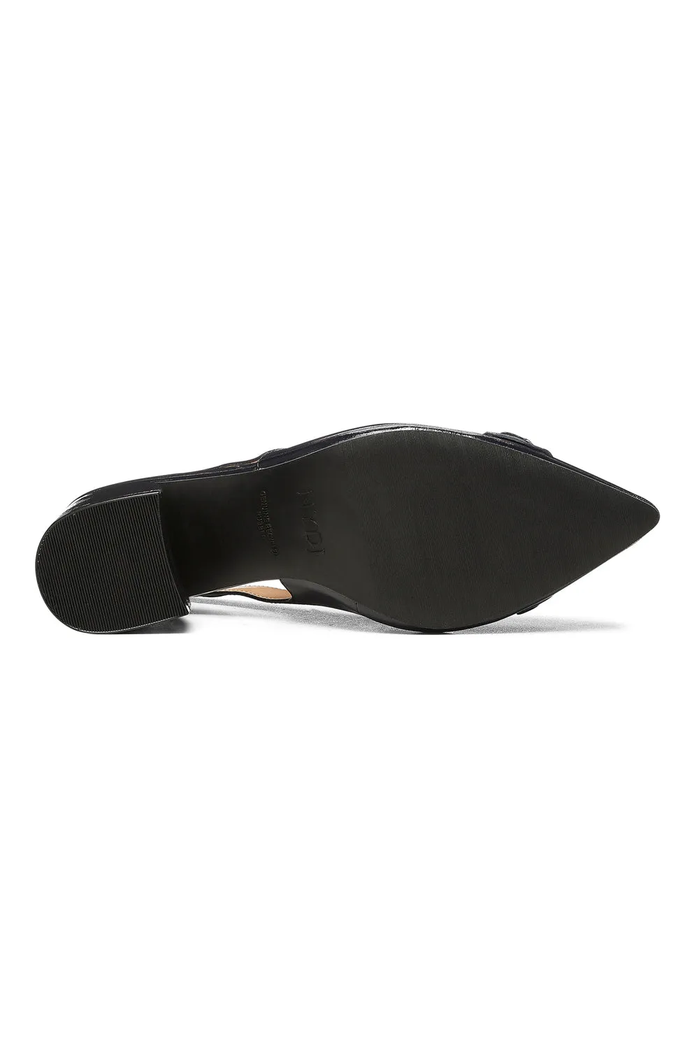 Sanya Slingback Heels - Navy