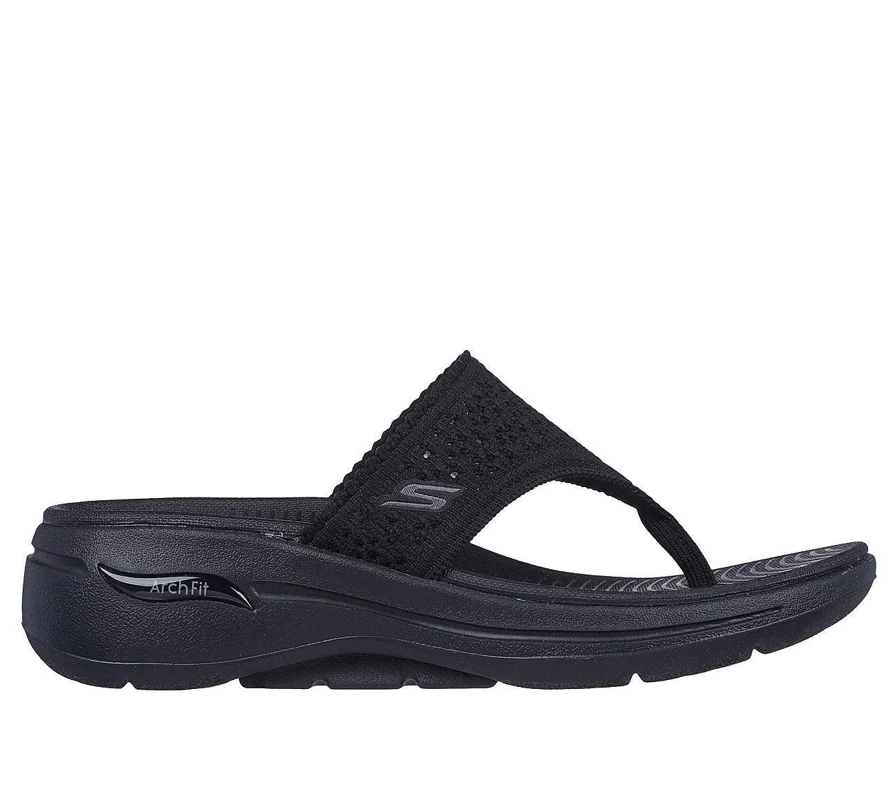 SKECHERS GO WALK ARCH FIT SANDALS - 140801 - BBK