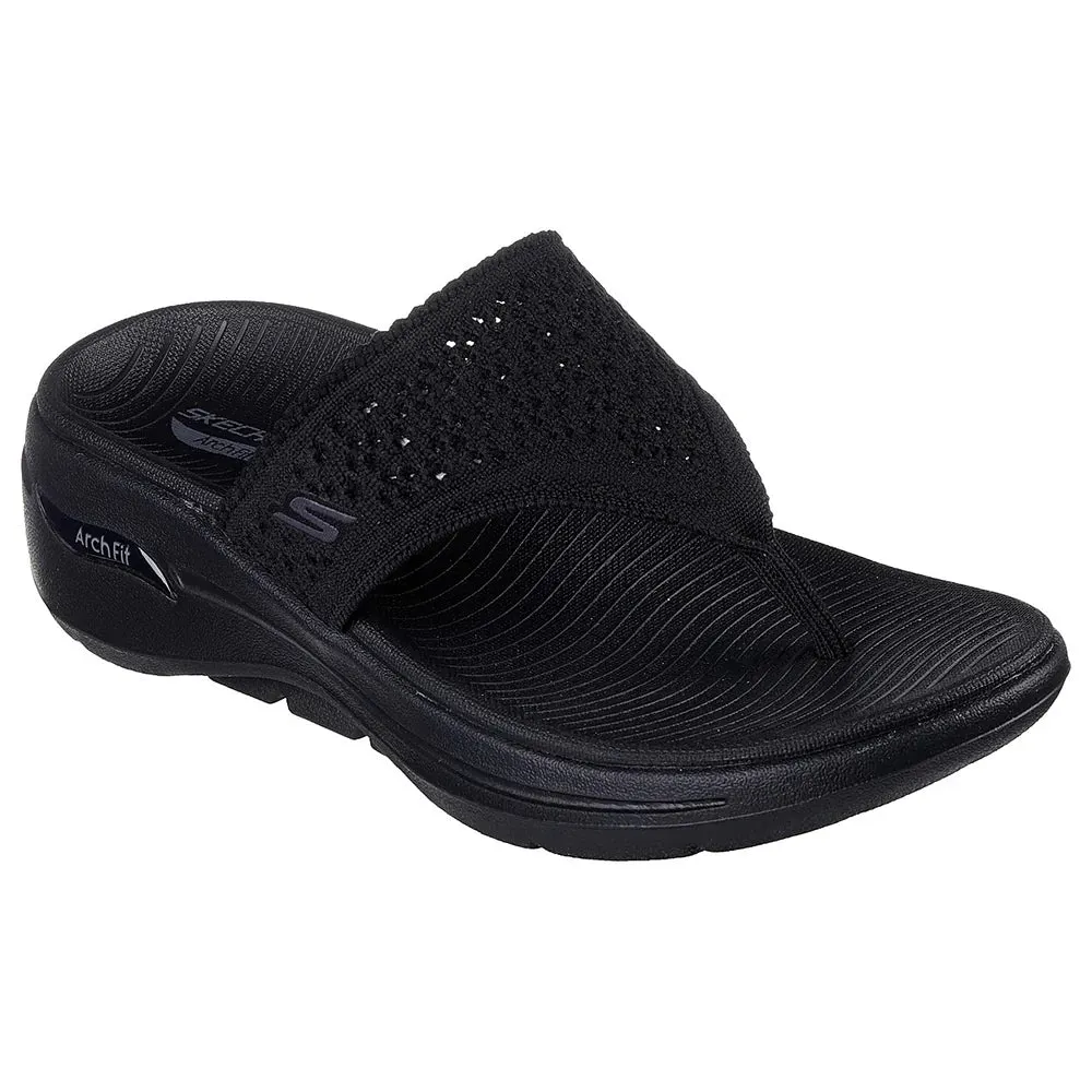 SKECHERS GO WALK ARCH FIT SANDALS - 140801 - BBK