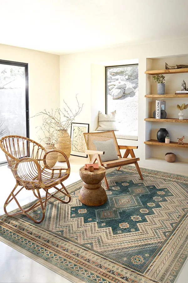 Toy Story Terrene Antique Teal Rug
