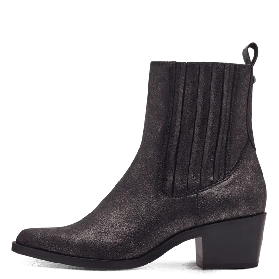Vegan Western Boot - Bronze