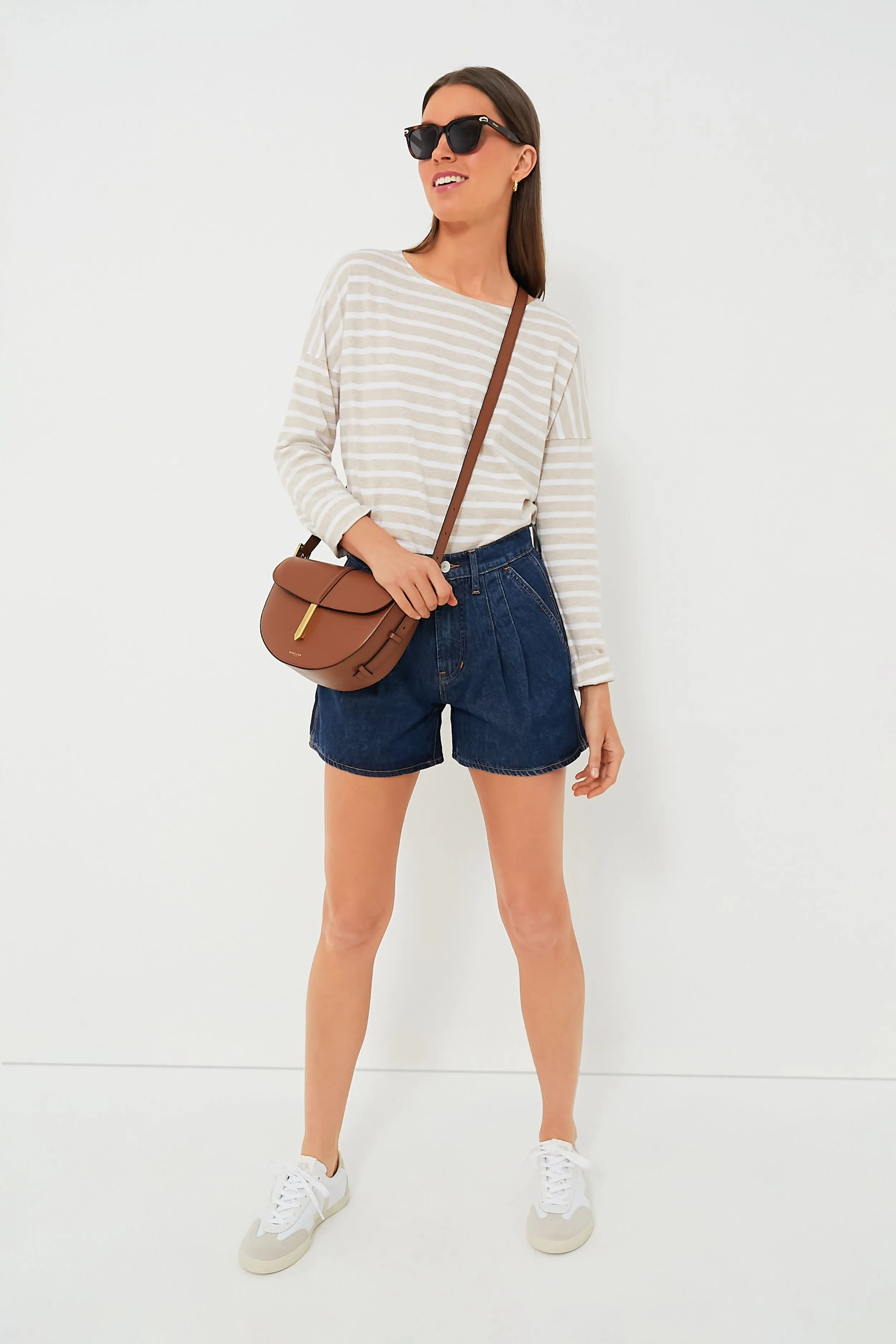 White Pierre Volley Sneakers